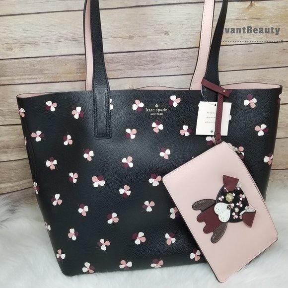 kate spade Handbags - Kate Spade Large Pup Puppy Dog Reversible Tote New